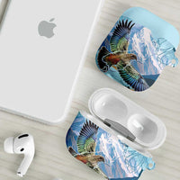 New Zealand South Island AirPods Case Te Waipounamu Aoraki Kea Bird - Polynesian Pride