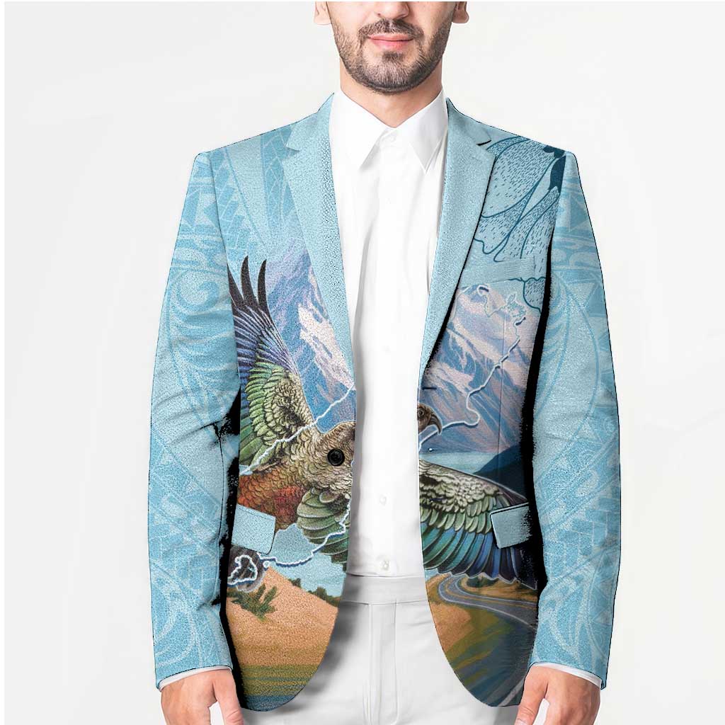 New Zealand South Island Blazer Te Waipounamu Aoraki Kea Bird - Polynesian Pride