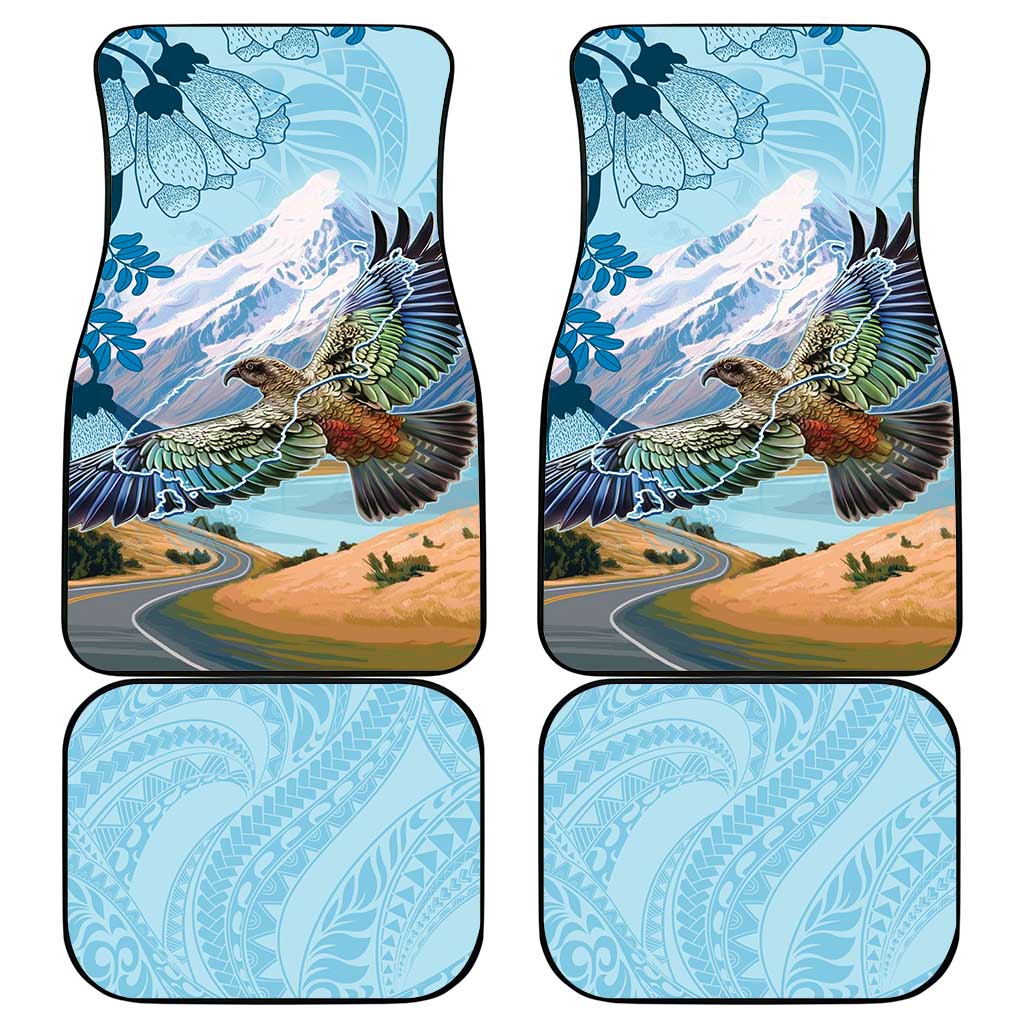 New Zealand South Island Car Mats Te Waipounamu Aoraki Kea Bird