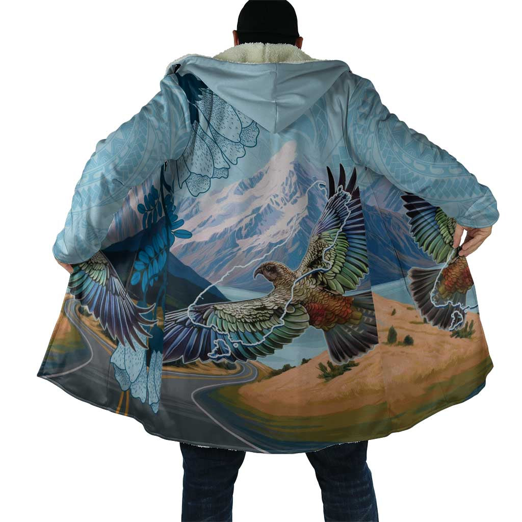 New Zealand South Island Cloak Te Waipounamu Aoraki Kea Bird - Polynesian Pride