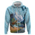 New Zealand South Island Hoodie Te Waipounamu Aoraki Kea Bird