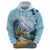 New Zealand South Island Hoodie Te Waipounamu Aoraki Kea Bird