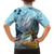 New Zealand South Island Kid Hawaiian Shirt Te Waipounamu Aoraki Kea Bird