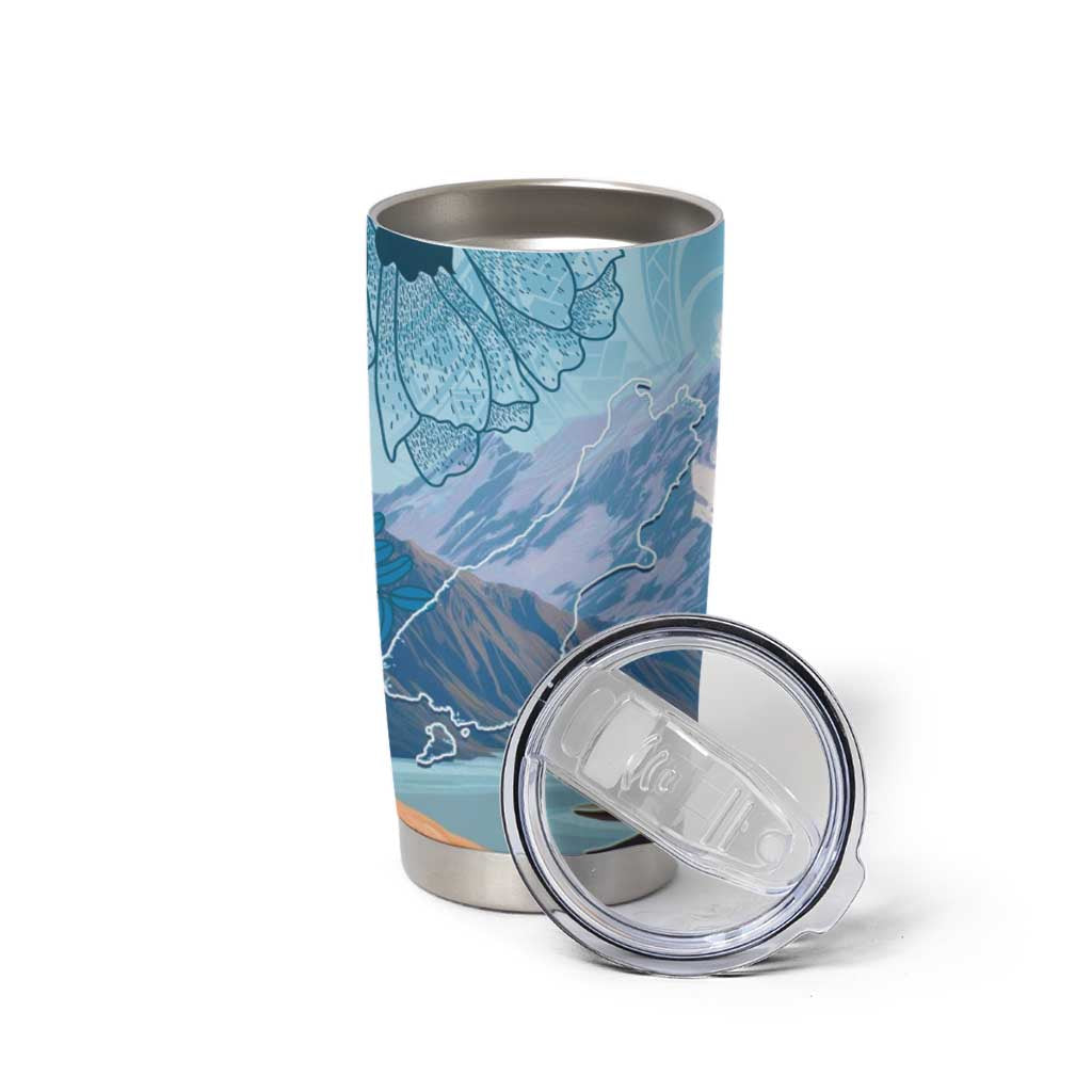 New Zealand South Island Tumbler Cup Te Waipounamu Aoraki Kea Bird