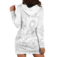 Polynesia Brain Cancer Awareness Hoodie Dress In May We Wear Grey