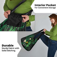 Polynesia Mental Health Awareness Grocery Bag Green Ribbon Be Kind To Your Mind