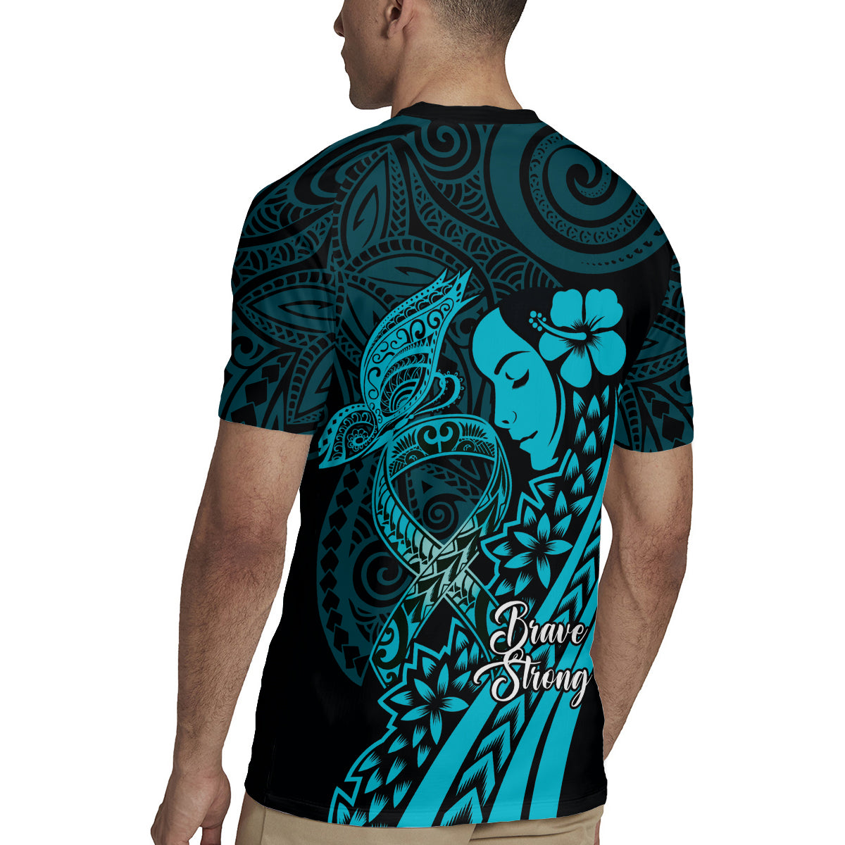 Polynesia World Ovarian Cancer Day Rugby Jersey You Matter Polynesian Women