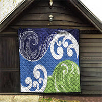Southland New Zealand Quilt Maori Koru Flag Color LT14 - Polynesian Pride