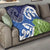 Southland New Zealand Quilt Maori Koru Flag Color