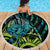 Southland Takehe Pounama Beach Blanket Aotearoa Poutama Paua Shell Fern