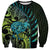 Southland Takehe Pounama Sweatshirt Aotearoa Poutama Paua Shell Fern