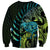 Southland Takehe Pounama Sweatshirt Aotearoa Poutama Paua Shell Fern