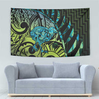Southland Takehe Pounama Tapestry Aotearoa Poutama Paua Shell Fern LT14 - Polynesian Pride