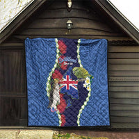Southland Anniversary Day Quilt Murihiku 1861 Maori Bird Mix Pohutukawa LT14 - Polynesian Pride