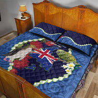 Southland Anniversary Day Quilt Bed Set Murihiku 1861 Maori Bird Mix Pohutukawa