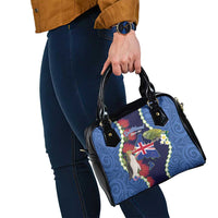 Southland Anniversary Day Shoulder Handbag Murihiku 1861 Maori Bird Mix Pohutukawa LT14 - Polynesian Pride