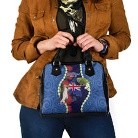 Southland Anniversary Day Shoulder Handbag Murihiku 1861 Maori Bird Mix Pohutukawa LT14 - Polynesian Pride