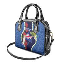 Southland Anniversary Day Shoulder Handbag Murihiku 1861 Maori Bird Mix Pohutukawa LT14 - Polynesian Pride