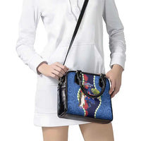 Southland Anniversary Day Shoulder Handbag Murihiku 1861 Maori Bird Mix Pohutukawa LT14 - Polynesian Pride