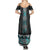 Paua Shell Taniko Pattern Aotearoa Family Matching Summer Maxi Dress and Hawaiian Shirt Niho Taniwha Mix Poutama