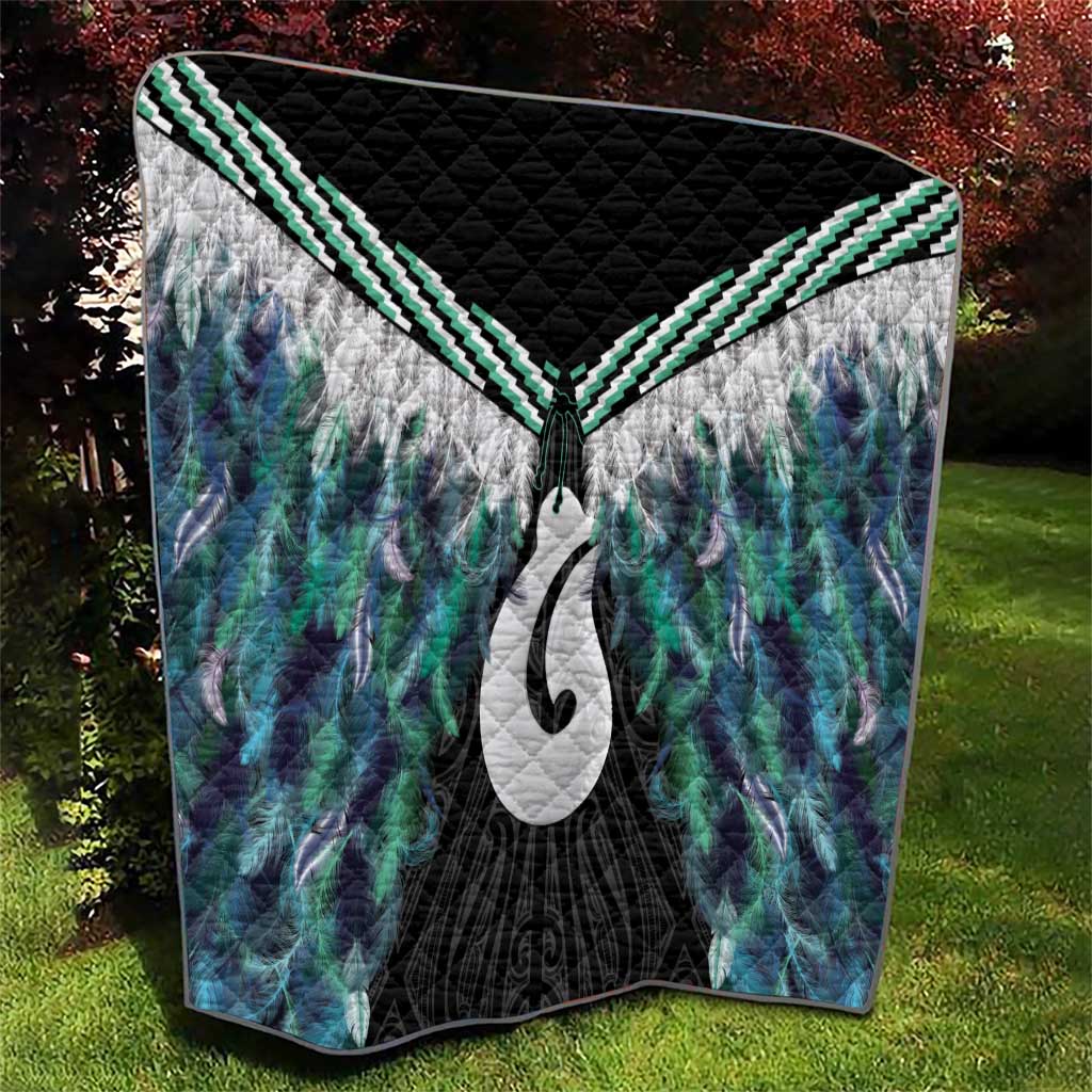 Aotearoa Korowai Motif Quilt Hei Matau Poutama Maori Pattern