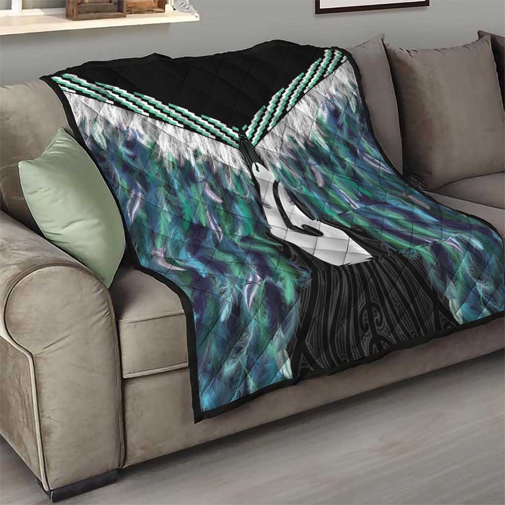 Aotearoa Korowai Motif Quilt Hei Matau Poutama Maori Pattern