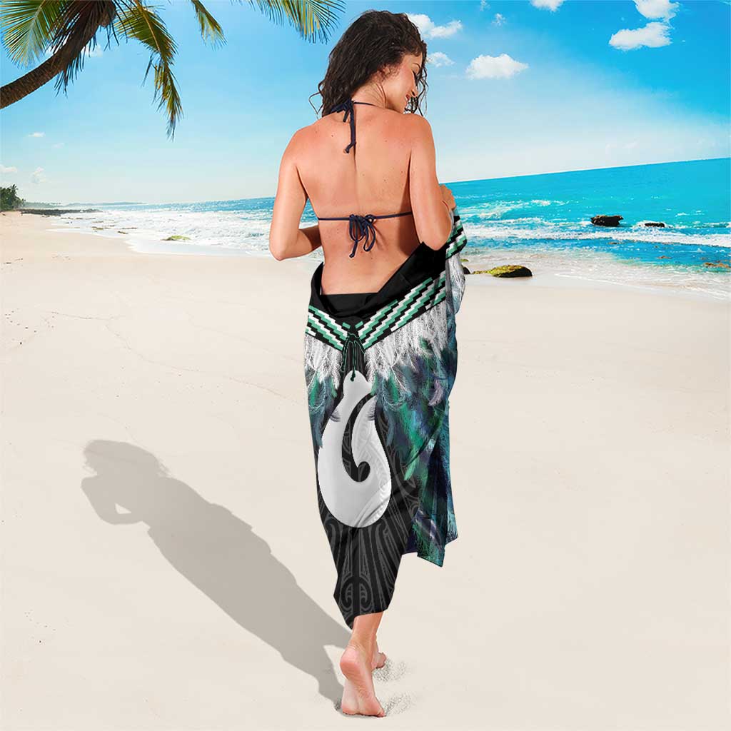 Aotearoa Korowai Motif Sarong Hei Matau Poutama Maori Pattern