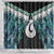 Aotearoa Korowai Motif Shower Curtain Hei Matau Poutama Maori Pattern