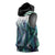 Aotearoa Korowai Motif Sleeveless Hoodie Hei Matau Poutama Maori Pattern - Polynesian Pride