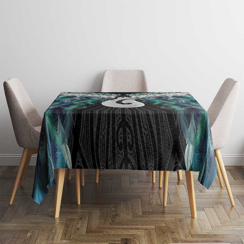Aotearoa Korowai Motif Tablecloth Hei Matau Poutama Maori Pattern