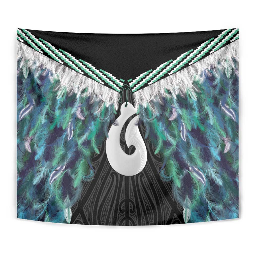 Aotearoa Korowai Motif Tapestry Hei Matau Poutama Maori Pattern