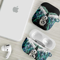 Aotearoa Korowai Motif AirPods Case Hei Manaia Poutama Maori Pattern - Polynesian Pride