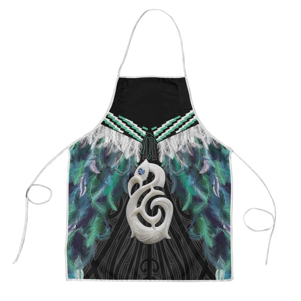 Aotearoa Korowai Motif Apron Hei Manaia Poutama Maori Pattern - Polynesian Pride