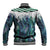 Aotearoa Korowai Motif Baseball Jacket Hei Manaia Poutama Maori Pattern