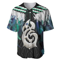 Aotearoa Korowai Motif Baseball Jersey Hei Manaia Poutama Maori Pattern