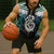 Aotearoa Korowai Motif Sleeveless Zip Hoodie Hei Manaia Poutama Maori Pattern - Polynesian Pride
