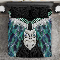 Aotearoa Korowai Motif Bedding Set Maori Wheku Poutama