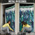 Aotearoa Korowai Motif Door Cover Maori Wheku Poutama - Polynesian Pride