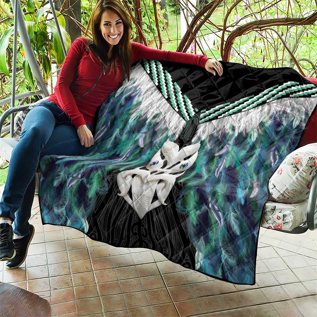 Aotearoa Korowai Motif Quilt Maori Wheku Poutama