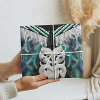 Aotearoa Korowai Motif Wrapping Paper Maori Wheku Poutama - Polynesian Pride