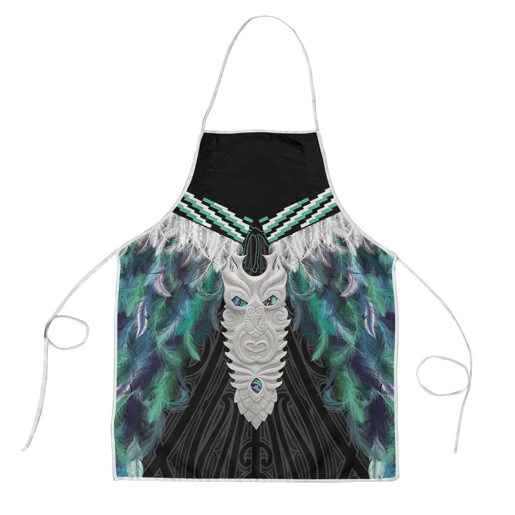 Aotearoa Korowai Motif Apron Maori Tane Poutama - Polynesian Pride