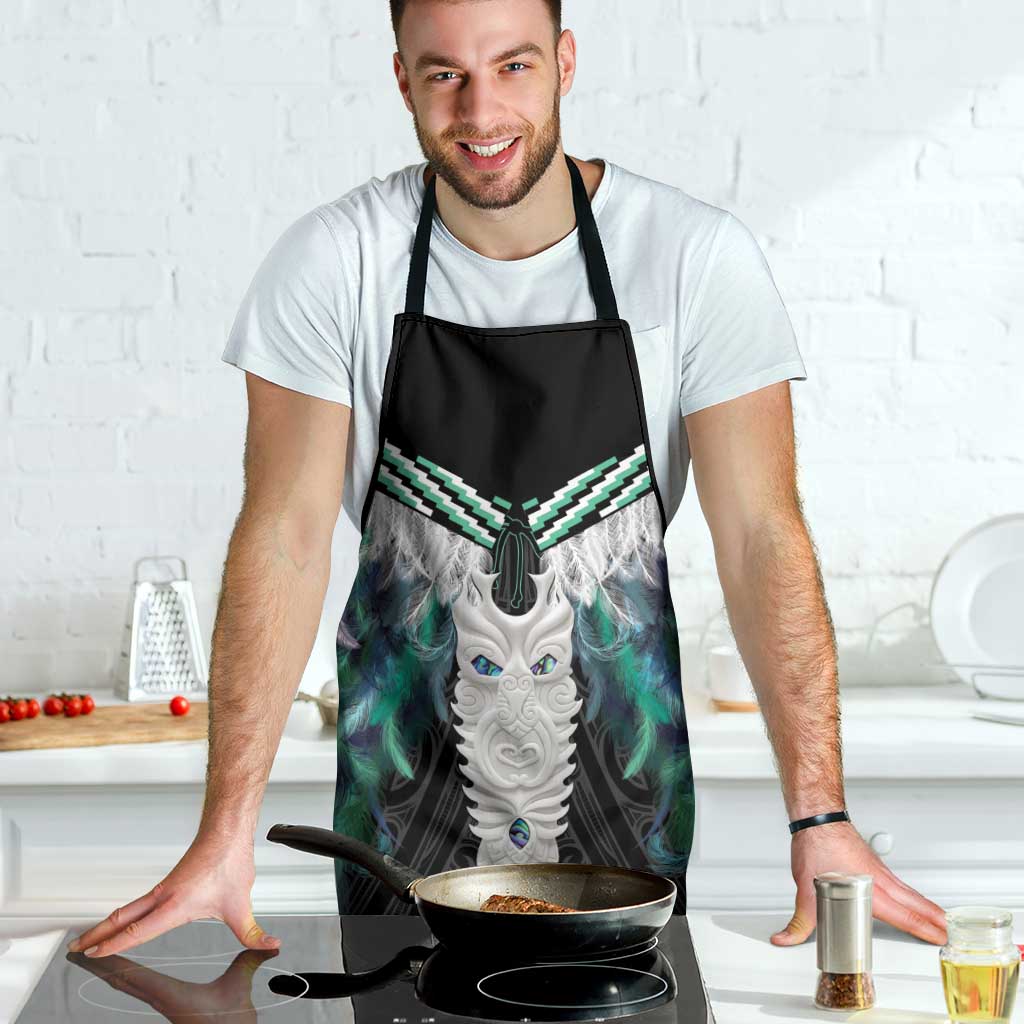 Aotearoa Korowai Motif Apron Maori Tane Poutama - Polynesian Pride