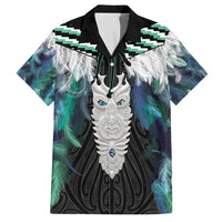 Aotearoa Korowai Motif Family Matching Off Shoulder Maxi Dress and Hawaiian Shirt Maori Tane Poutama