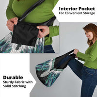 Aotearoa Korowai Motif Grocery Bag Maori Tane Poutama