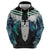 Aotearoa Korowai Motif Hoodie Maori Tane Poutama