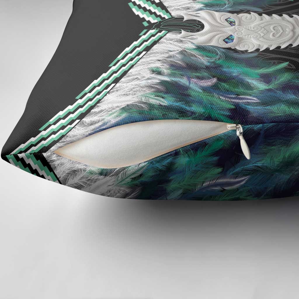 Aotearoa Korowai Motif Pillow Cover Maori Tane Poutama - Polynesian Pride
