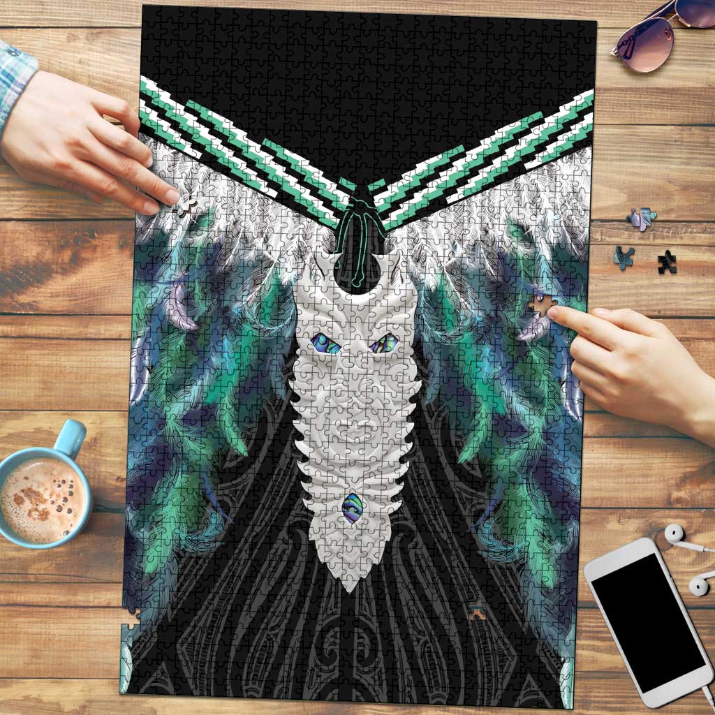 Aotearoa Korowai Motif Puzzle Maori Tane Poutama - Polynesian Pride