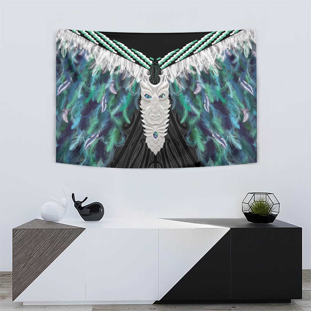 Aotearoa Korowai Motif Tapestry Maori Tane Poutama