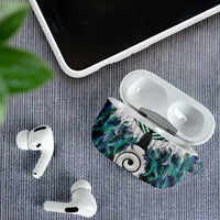 Aotearoa Korowai Motif AirPods Case Maori Koru Poutama - Polynesian Pride