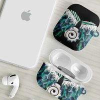 Aotearoa Korowai Motif AirPods Case Maori Koru Poutama - Polynesian Pride
